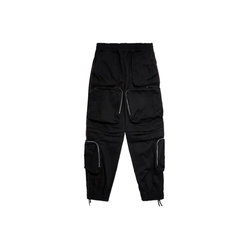DIESEL Cargo Pants Women's Black-0