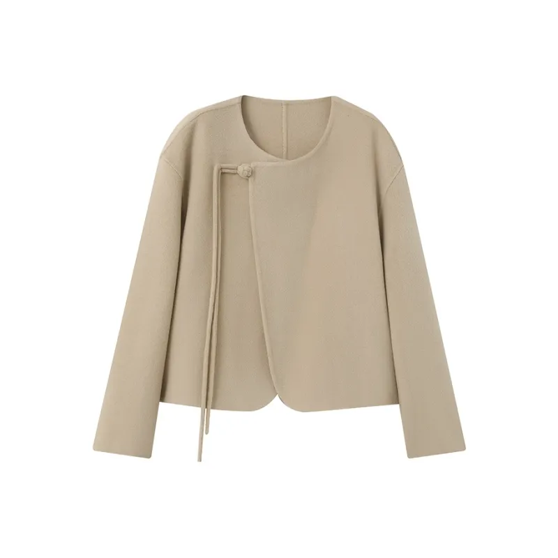 THE SEA LIFE Cropped Coat Women's Jade-0
