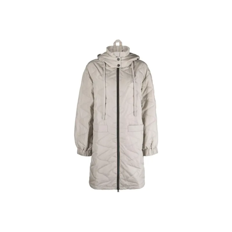 BIMBA Y LOLA Hooded Padded Zip-up Jacket-0
