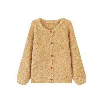 ECNR Cropped Coats Women's Pumpkin