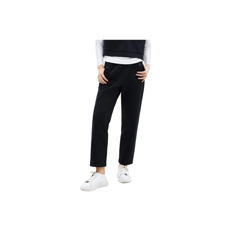 XII BASKET Casual Pants Women's Navy Blue-0