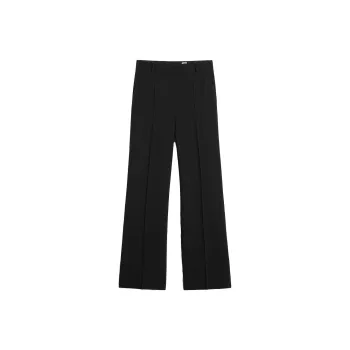 TOTEME Belt Looped Mid Rise Trousers