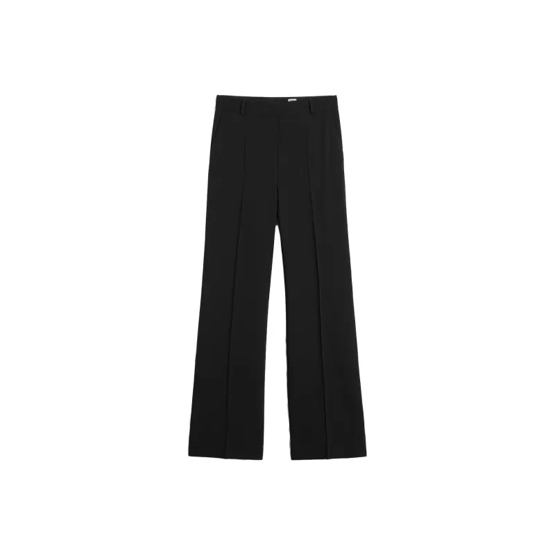 TOTEME Belt Looped Mid Rise Trousers-0