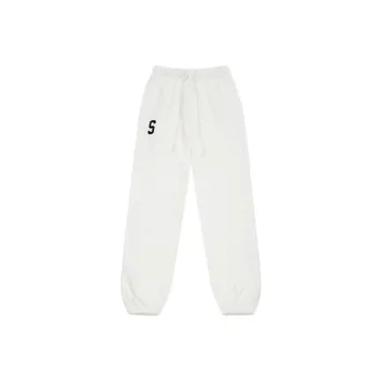 SMFK Knitted Sweatpants Unisex Sky White