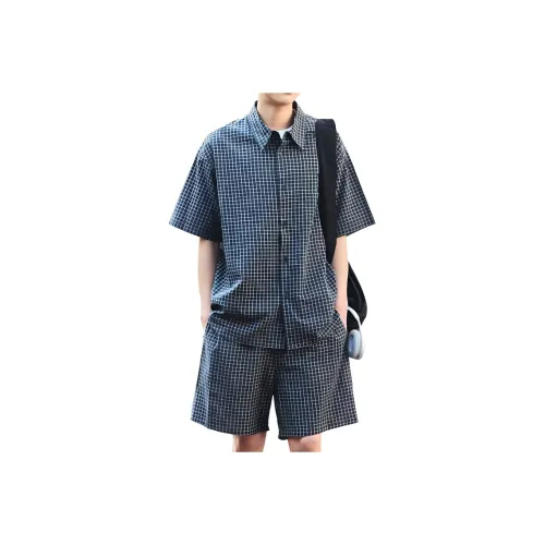 FREAK'S STORE Shirt Matching Set Unisex Charcoal Gray