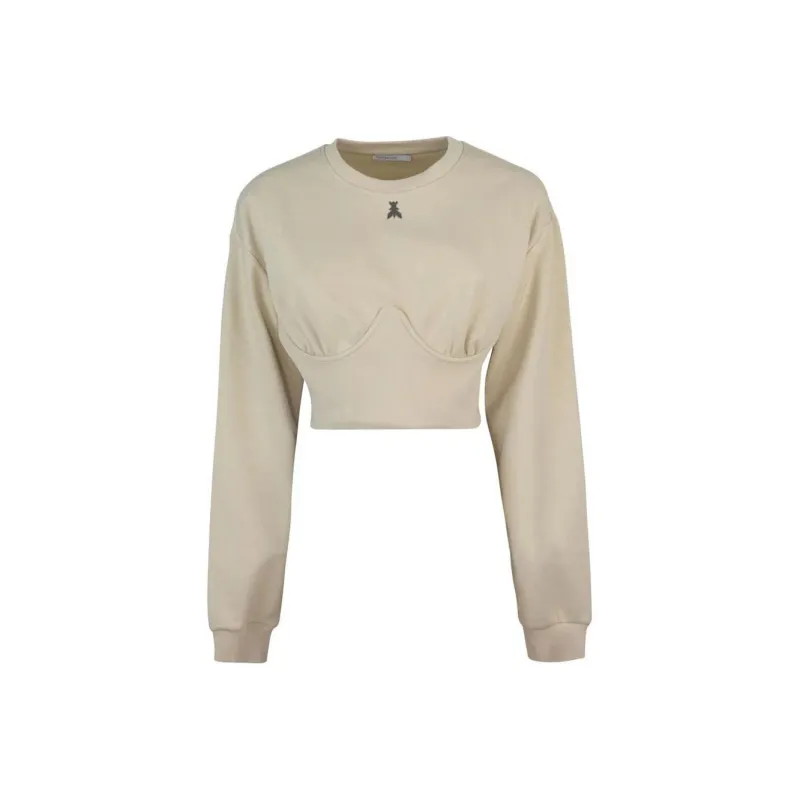 Patrizia Pepe Cropped Sweatshirt-0