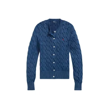 Polo Ralph Lauren Cable knit Cotton Cardigan