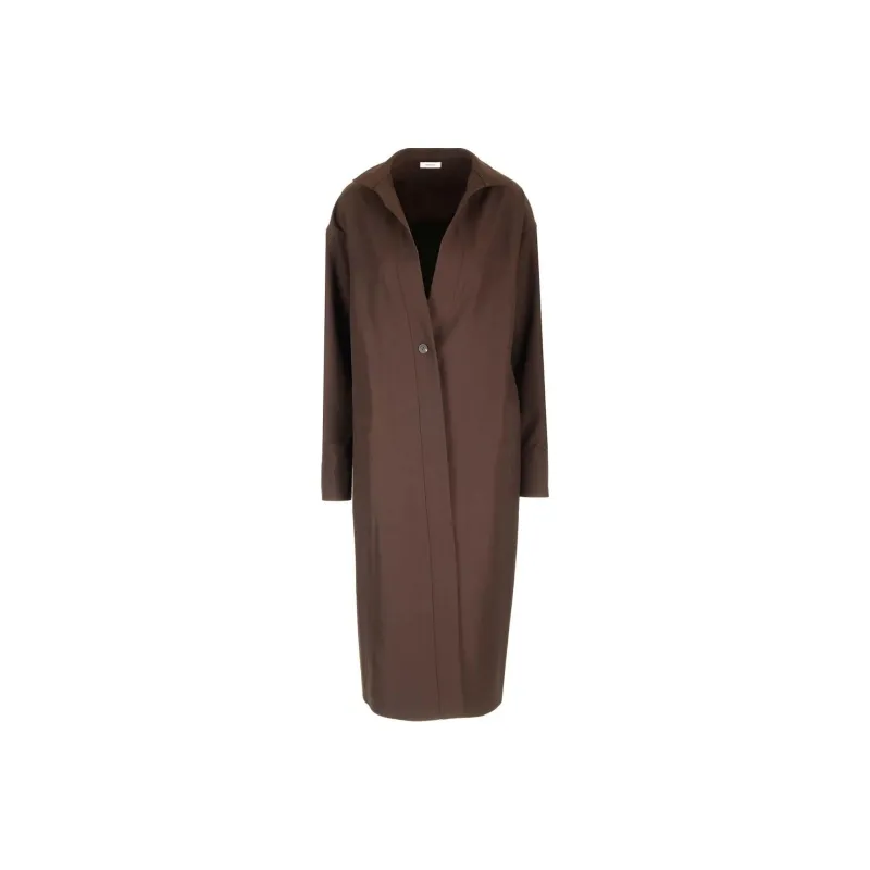 Ferragamo Spread-collar Virgin Wool Shirt-0