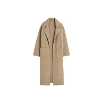 TOTEME Drop-shoulder Ribbed-knit Cardigan