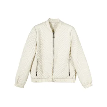 MISSSHINE Puffer Jackets Women's Apricot