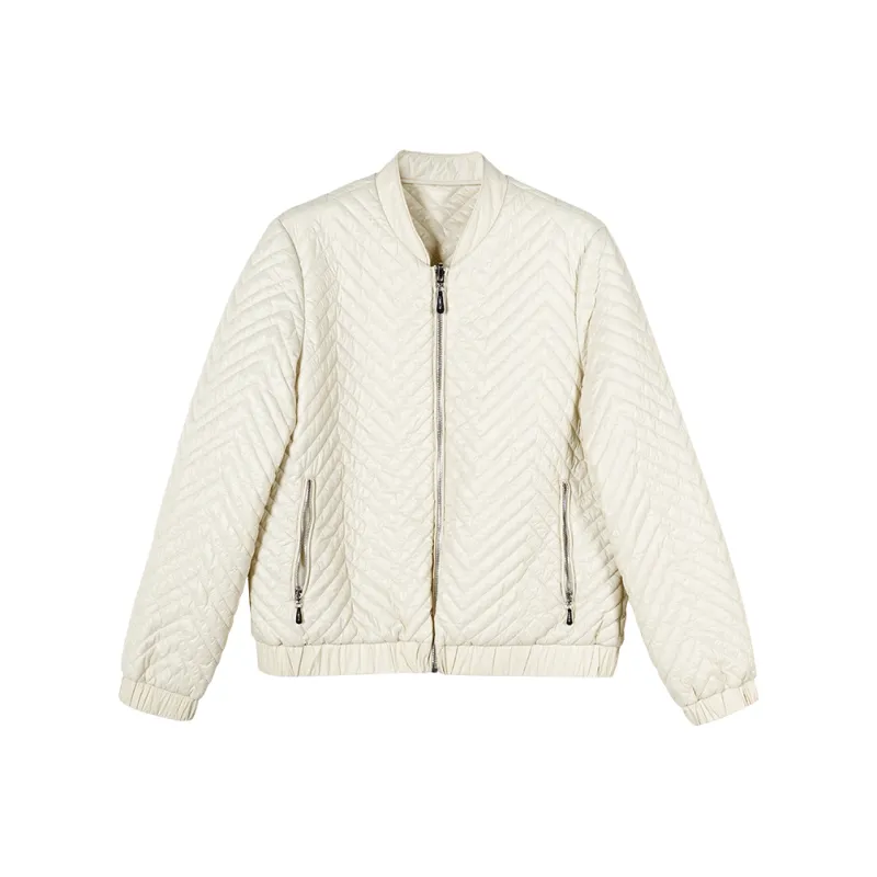 MISSSHINE Puffer Jackets Women's Apricot-0