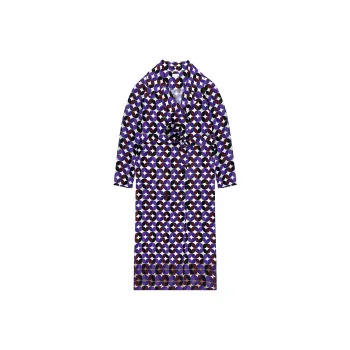 DRIES VAN NOTEN FW24 Coats Women's Purple
