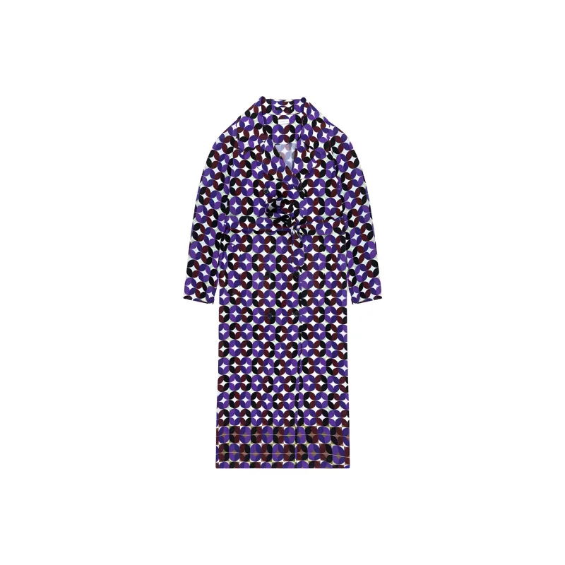 DRIES VAN NOTEN FW24 Coats Women's Purple-0