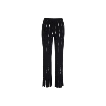 AMBUSH Knitted Cutout Pants Black