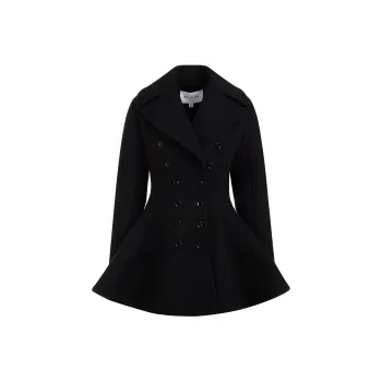Alaia Coats Women's Black