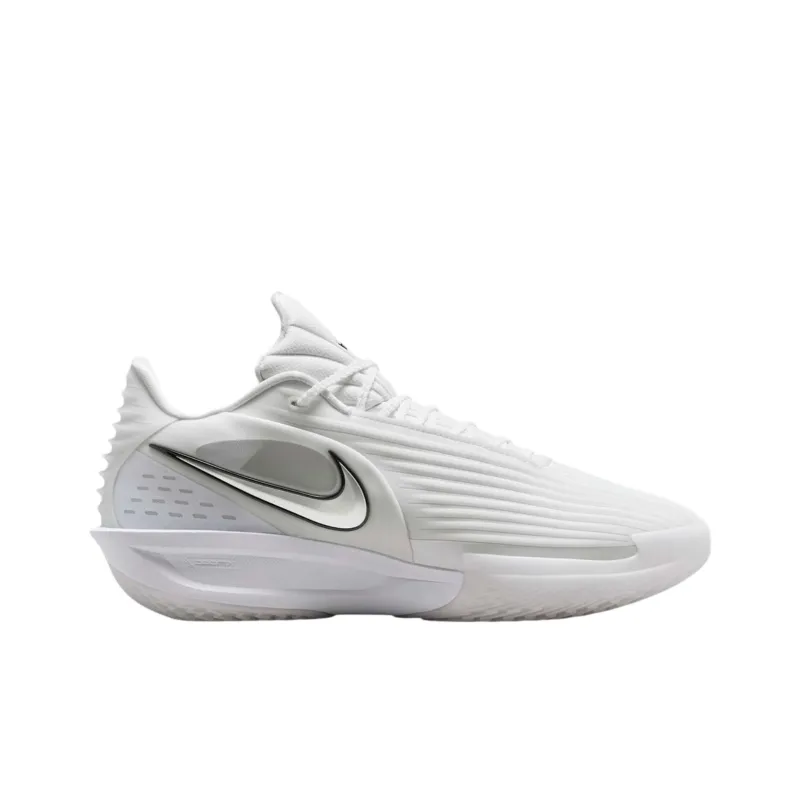 Nike G.T. Cut 3 Anti Slip Wear Resistant Low Top Basketball Shoes Unisex White-1