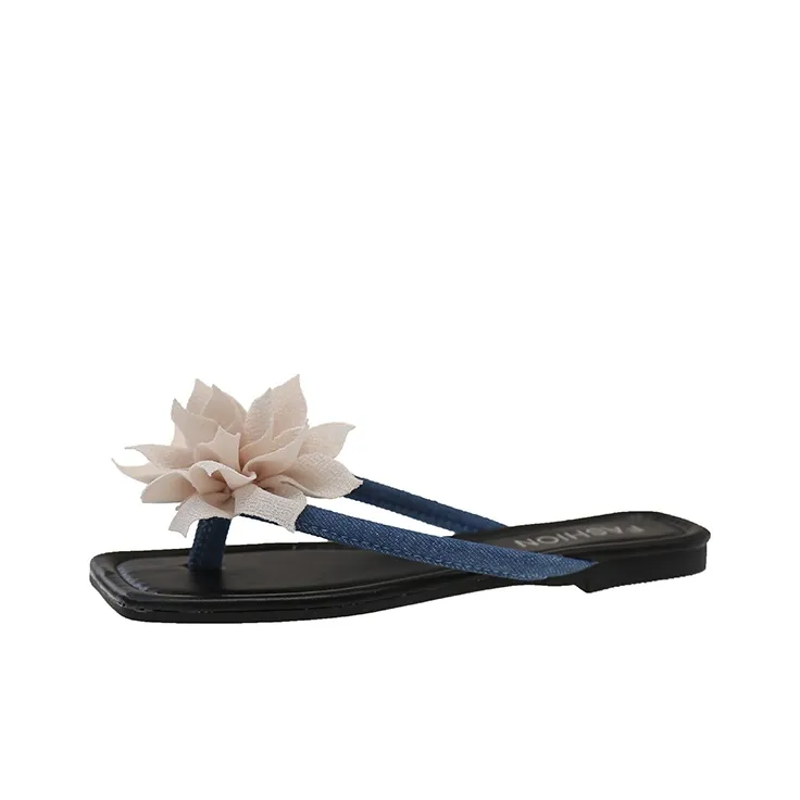 Puppytown Rubber Sole Abrasion Resistant Slip Resistant Flip Flops Women's-7