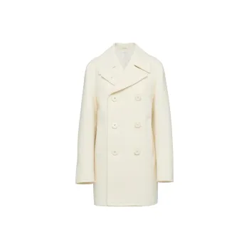 PRADA Double Breasted Long Sleeved Coat