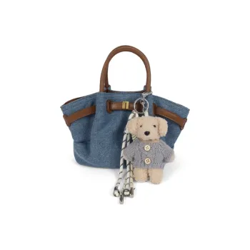 MZ HOUGE Denim Handbag Regular Women's Multicolor