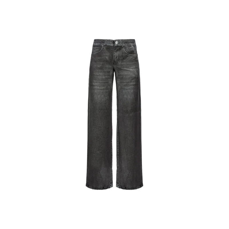 PINKO Ballata Straight leg Trousers-0