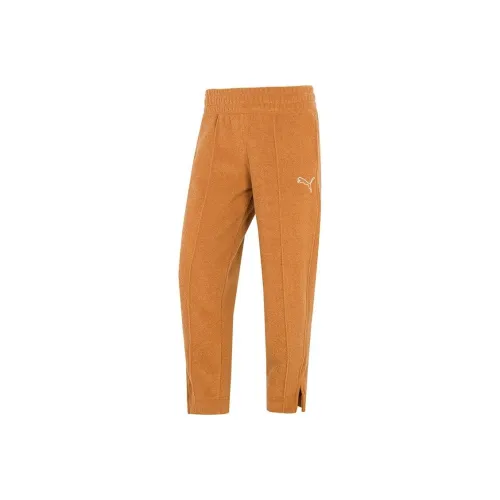 PUMA Casual Pants Women's Earth Yellow