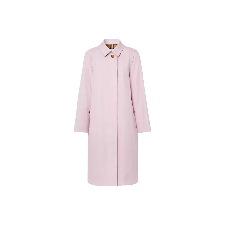 Burberry Trench Coats Women's Pink-0