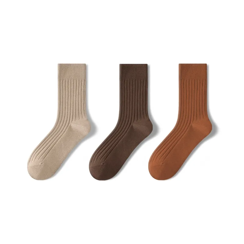 LUYOUYE Mid Calf Socks Men's 3 Pack-20