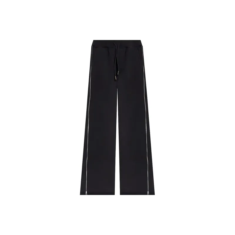 DSQUARED 2 Zip Detailed Wide Leg Pants-0