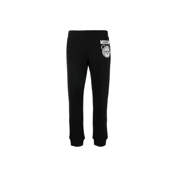 MOSCHINO Teddy Bear Organic Cotton Track Trousers