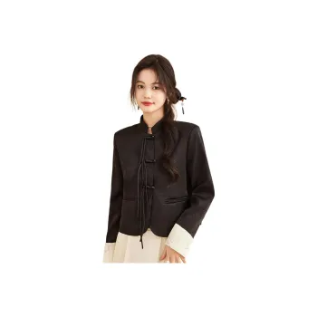 CARBAMMI Cropped Coats Women's