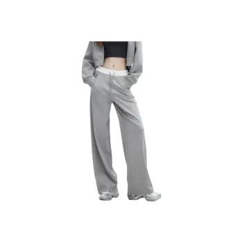 ONLY Casual Pants Women's G19 Light Gray Sheer