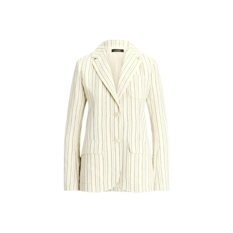 Polo Ralph Lauren SS24 Business Suit Coat Women's Cream-0