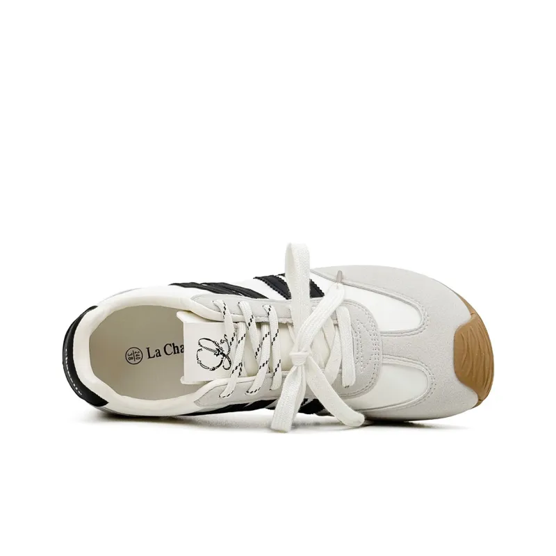 La Chapelle Slip Resistant, Abrasion Resistant, Lightweight Low Top Casual Shoes Women's Beige Gray Black-2