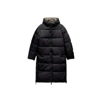 ZARA Puffer Jacket Women's Black