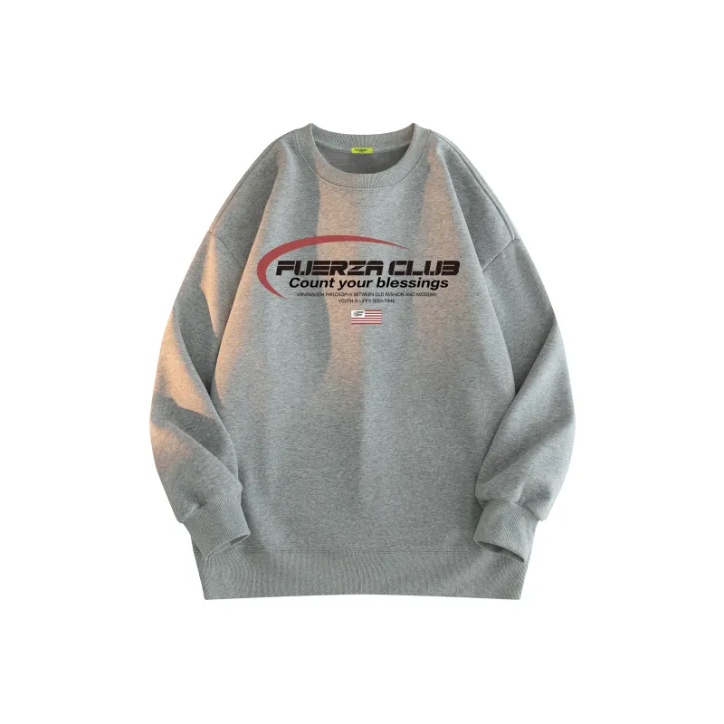FUERZA Sweatshirt Unisex Apricot-10