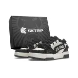 Black White
