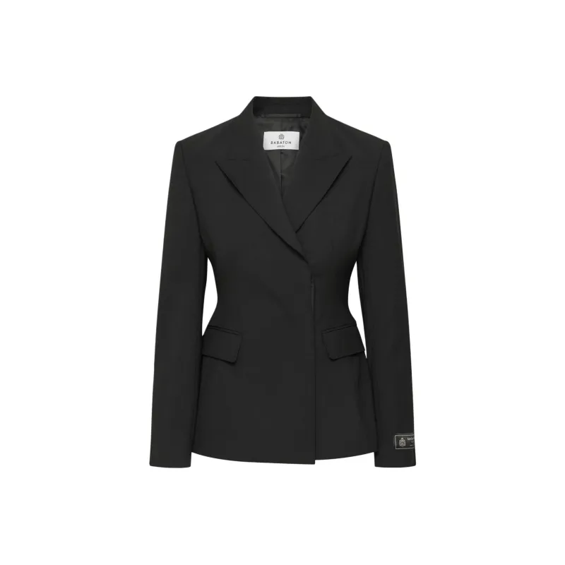 ARITZIA FW24 Babaton Intelligence Blazer Business Suit Women's BLACK/Black-0