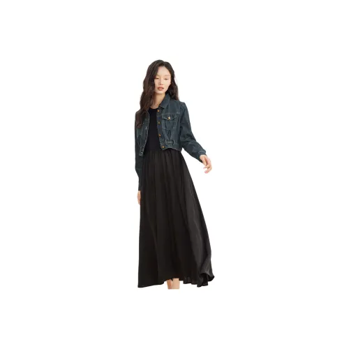 Fragment Denim Jacket Women's Blue