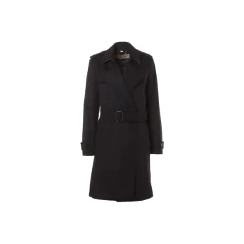 Burberry Coats Women's Black
