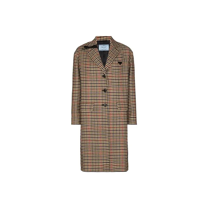 PRADA Velvet Jackets Women's Umber-0