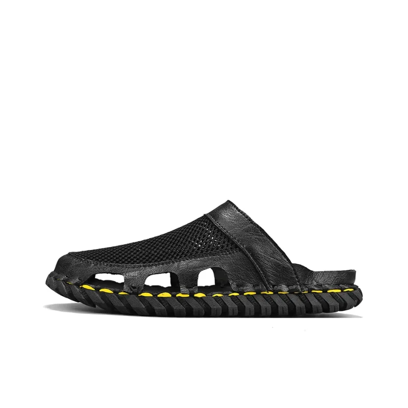 GESENLANG Slip Resistant Abrasion Resistant Closed Toe Slippers Men's-10