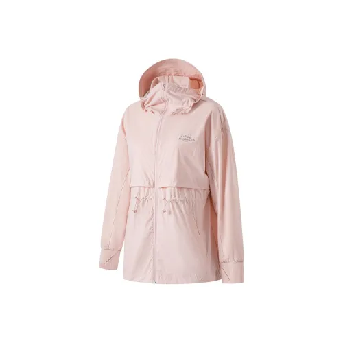 LiNing Smoothie Sun Protection Clothing Women's Light Blush Pink