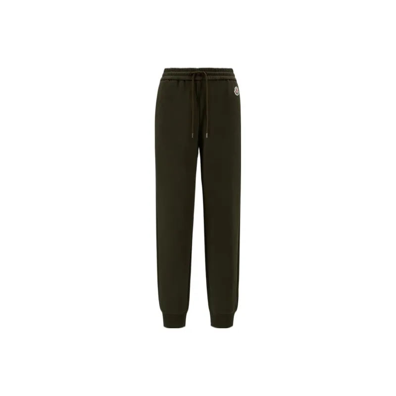 Moncler Knitted Sweatpants Women's Green-0