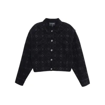 CHANEL 23 Spring And Summer 23A Denim Jacket Women's
