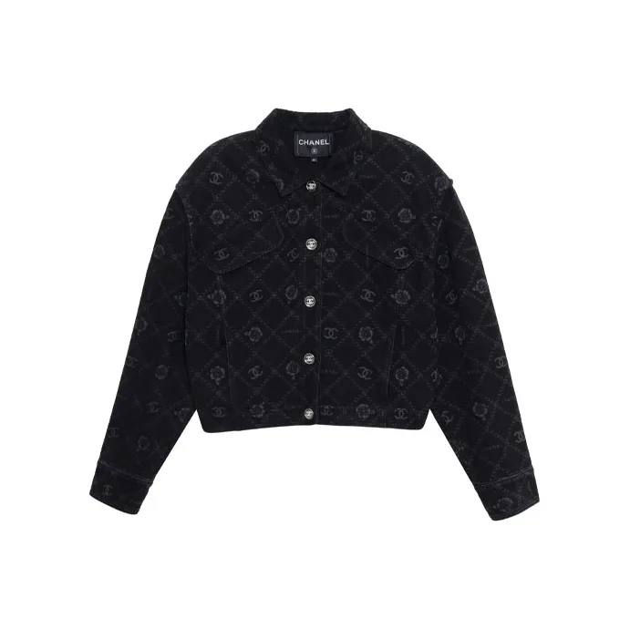 CHANEL 23 Spring And Summer 23A Denim Jacket Women's-0