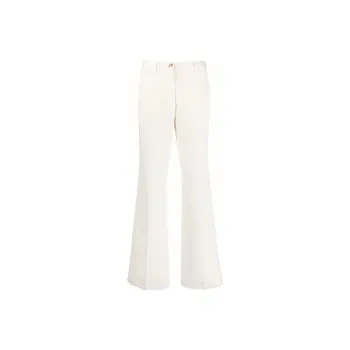 GUCCI Horsebit embellished Cotton Trousers