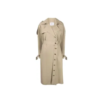 AMBUSH Side Slit Trench Coat 'Natural'