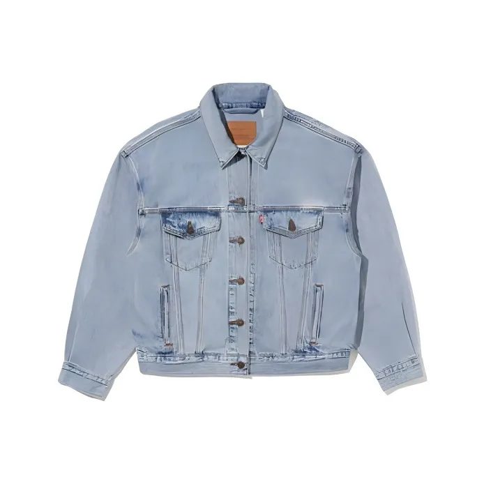 Levis Denim Jackets Women's Light Indigo-0