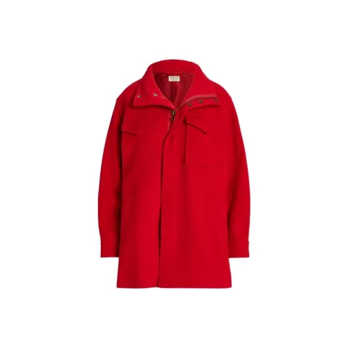 Polo Ralph Lauren Velvet Jackets Women's Red