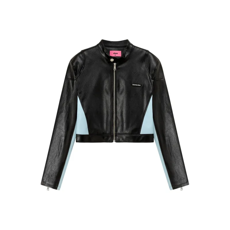 CHUU Leather Jackets Women's Black-0